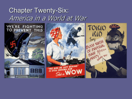 America in a World at War