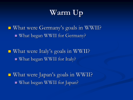 World War II - Europe