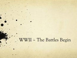 Battles-WWII - OPSS