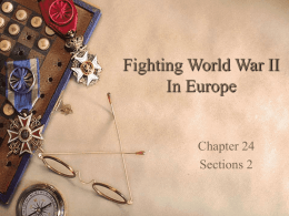 Fighting World War II