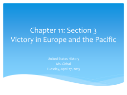 Chapter 11: Section 3