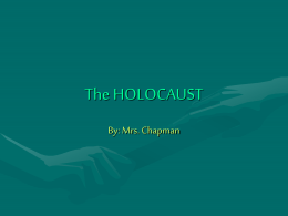 The HOLOCAUST - stefthegator