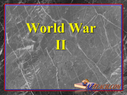 WWII  Pictures World History