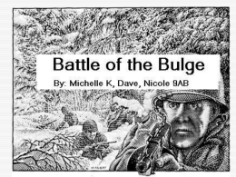 Battle of the Bulge Student PP