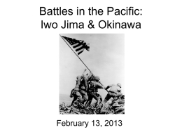 Iwo Jima, the Atomic Bomb, & the End of WWII