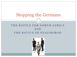 Stopping the Germans - CEC American History