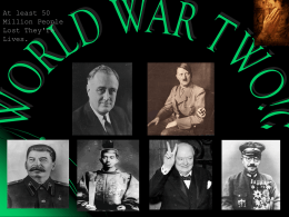 WORLD WAR 2 - World War Two!