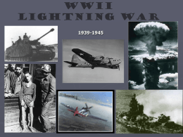 Lightning War - History by Mills