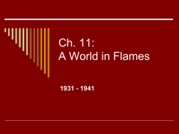 Ch. 11: A World in Flames