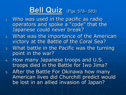 Bell Quiz (Pgs. 579 – 587)