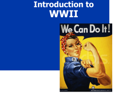 WWII Introduction_WWI