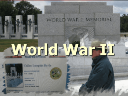 World War II - ajvagliokhs