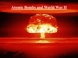 Why Truman Used the Bomb