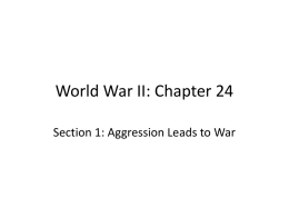 World War II: Chapter 24