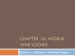 16World War Looms PPx