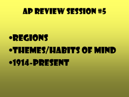ap review session #5 4/26/05