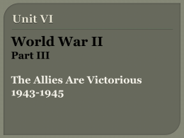 PPT WWII Part IIIx