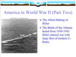 America in World War II (Part Two)