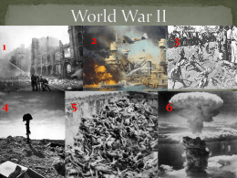 Factors Leading to WWII