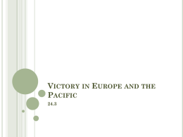 Victory in Europe and the Pacific 24.3