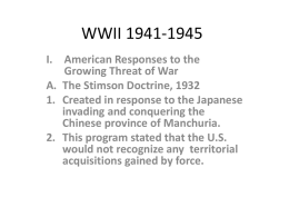World War II-1941