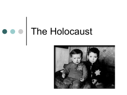 The Holocaust - Elgin Local Schools