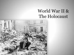 Introduction to the Holocaust