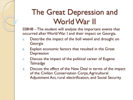 The Great Depression and World War II P1
