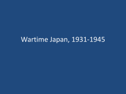 War: 1931-1945 PowerPoint