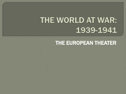 The World At War: 1939-1945