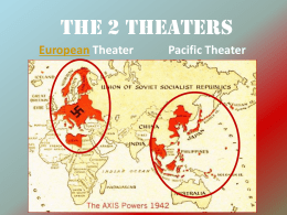 WWII - The European Theater