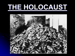 Holocaust PPT - Reading Community Schools
