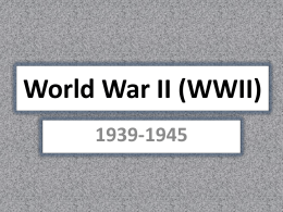 World War II (WWII)