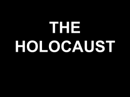 Holocaust Powerpoint