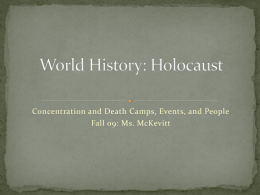 World History: Holocaust