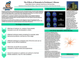 Dementia in Parkinson`s Disease