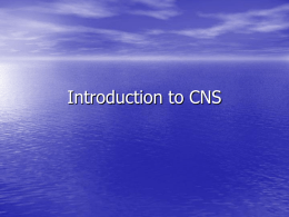 Introduction to cns