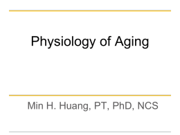 Biological Theories of Aging