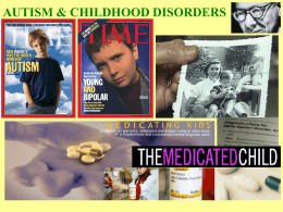 Autism_Medicating Children