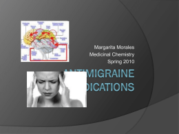 Anti-migraine Medications