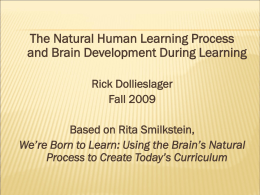 Natural Human Learning Process (NHLP)