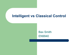 Intelligent vs Classical Control