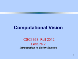 Lecture 2 - Computer Science