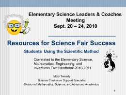 Science For Success PP