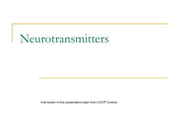 Neurotransmitters - albertpeia.com is in.