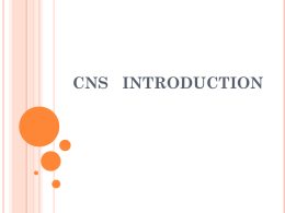 CNS Introduction