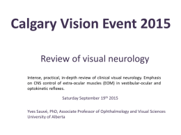 Sauve CVE 2015 - Calgary Vision Event
