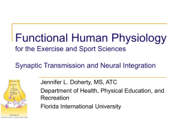 Functional Human Physiology for the Exercise and Sport Sciences