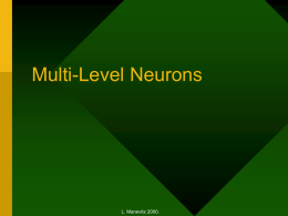 Multi-Level Neurons