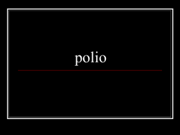 Bulbar polio